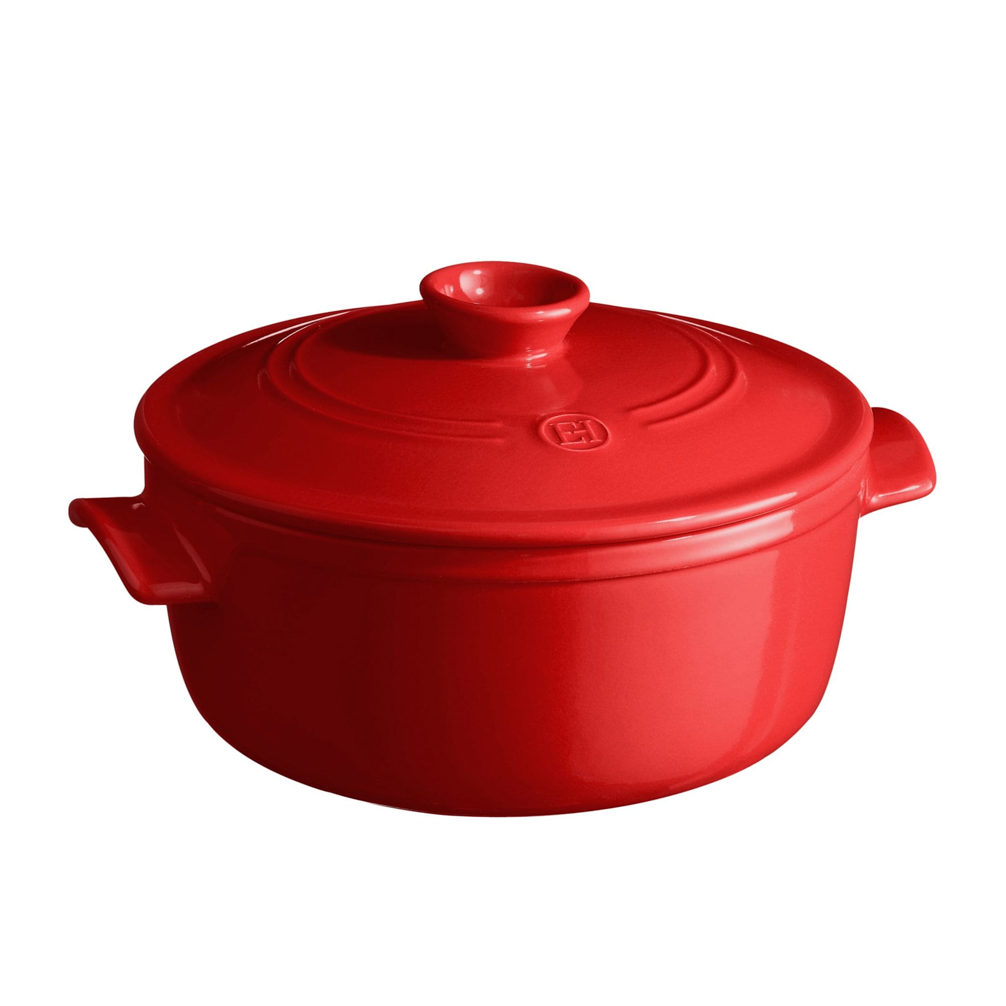 Emile Henry Round Stewpot 5L Charcoal | Kitchen Warehouse
